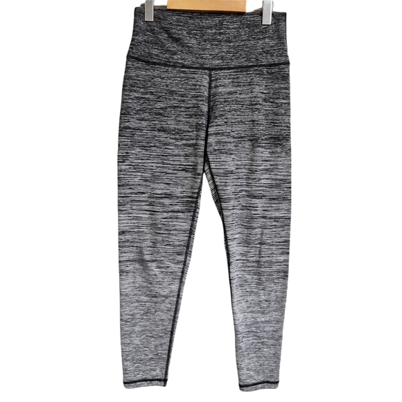 Aerie Fleece Lined Ombre Leggings Grey Size Large